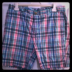 Vineyard Vines Classic Cotton Shorts Pink plaid 38